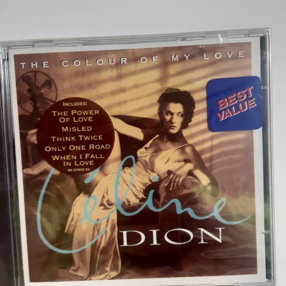 Celine Dion The Color of My Love 1993 CD Factory Sealed - Picture 1 of 4